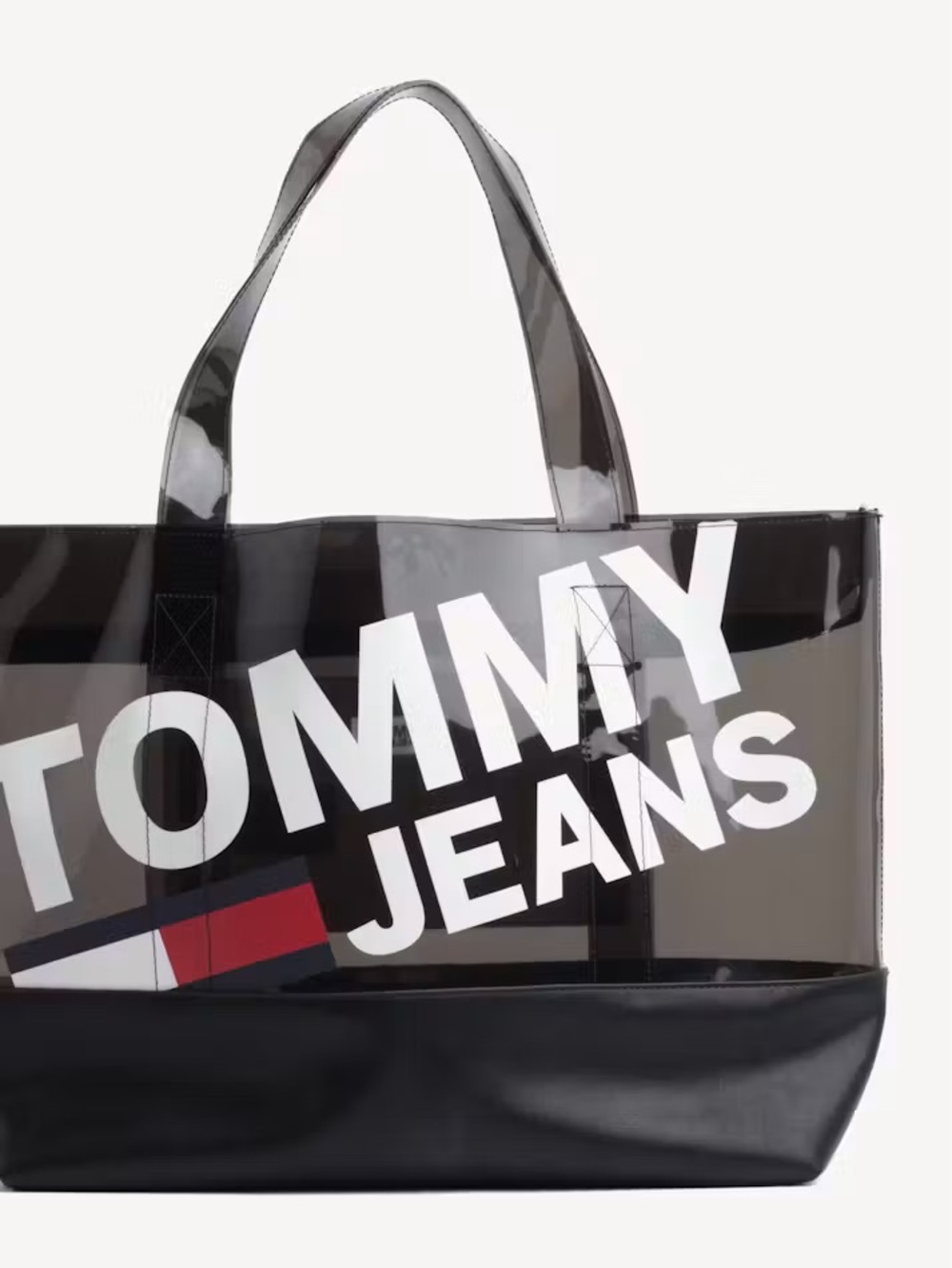 Brand New Tommy Jeans Translucent Logo Print Tote
